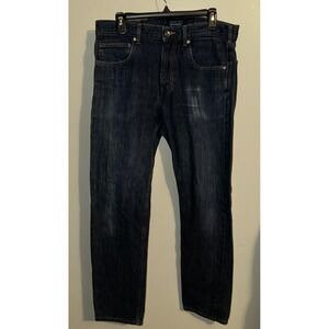 Patagonia Iron Clad Jeans Mens 34x32 Straight Fit Dark Wash Denim Stretch